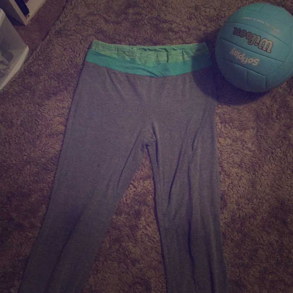 Blue/Green Yoga Pants